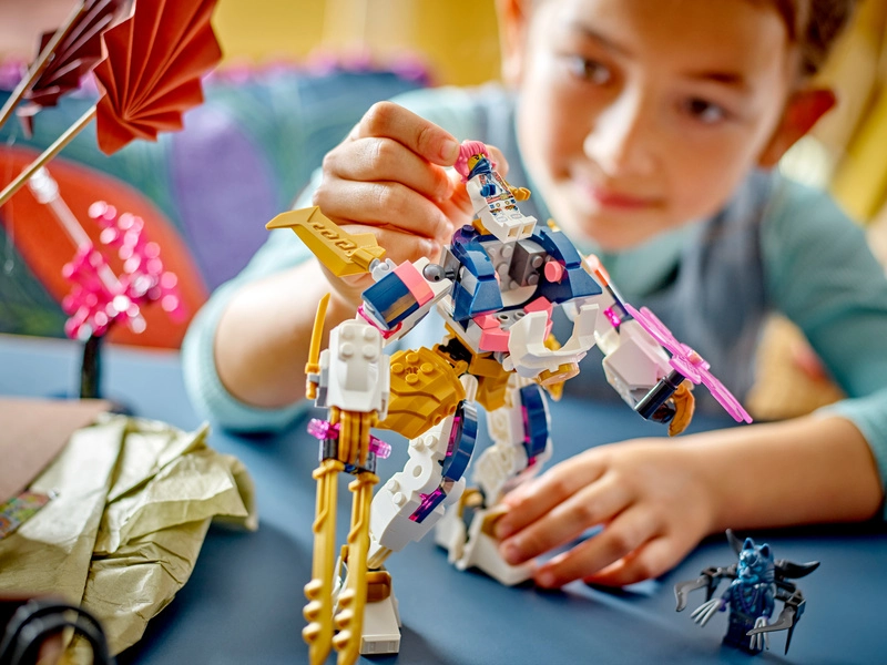 LEGO Ninjago - Technický robot Sora ako živý