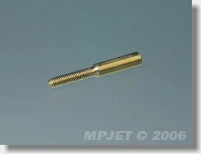 2015 Spojka M2, priemer 1 mm (vonkajší O 3, l=22 mm) 10 ks