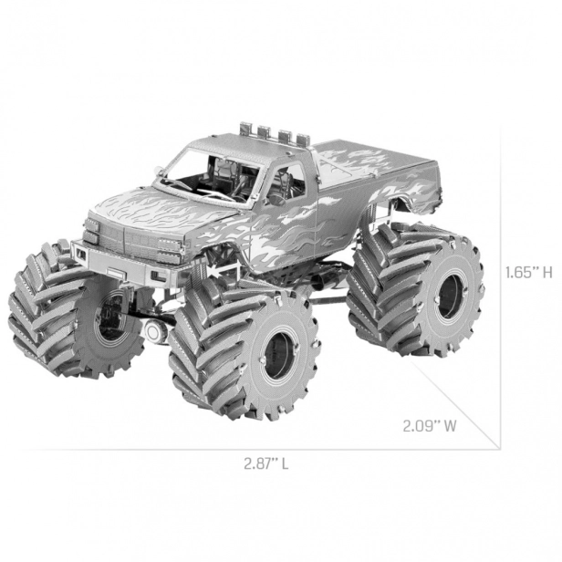Oceľová stavebnica Monster Truck