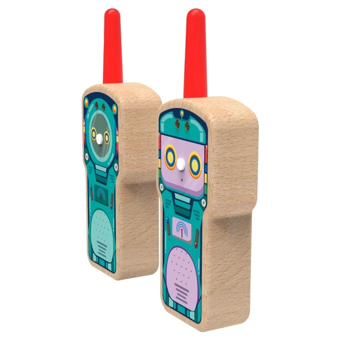 2Kids Toys Dřevěné dětské vysílačky Robot