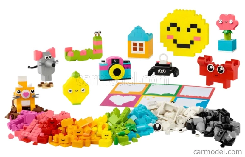 Lego príslušenstvo Lego Classic - Kreatívny Happy Box - 680 Pezzi - 680 ks Rôzne
