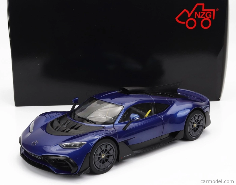 Nzg Mercedes benz One Amg (c298) 2023 1:18 Brillant Blue Black
