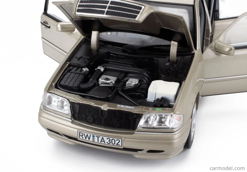 Norev Mercedes benz C-class C200 (s202) T-modell Sw Station Wagon 1997 1:18 Kouřová Stříbrná Met