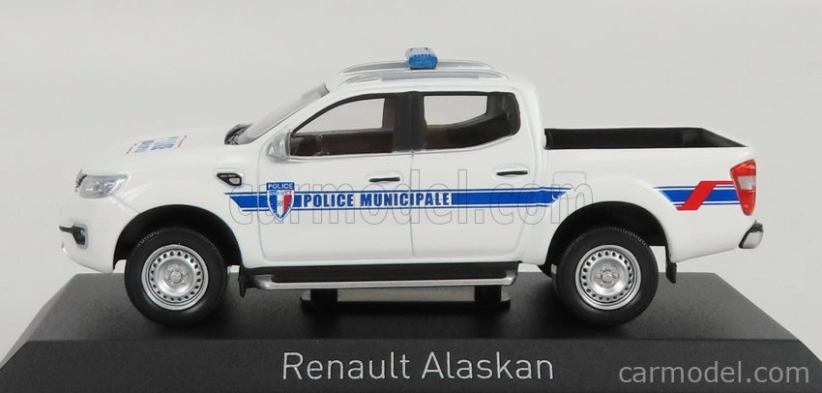 Norev Renault Alaskan Pick-up Police Municipale 2018 1:43 Biela