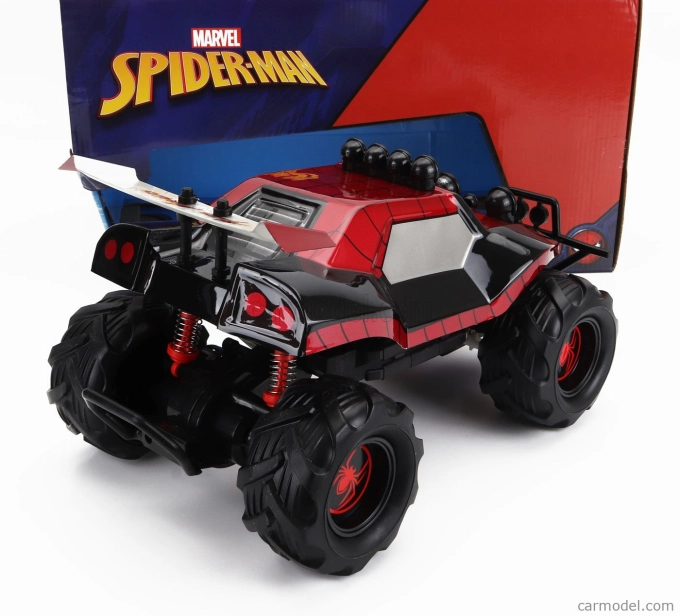 Jada Mayers Manx Buggy Spiderman Miles Morales Marvel 1964 1:14 červená čierna