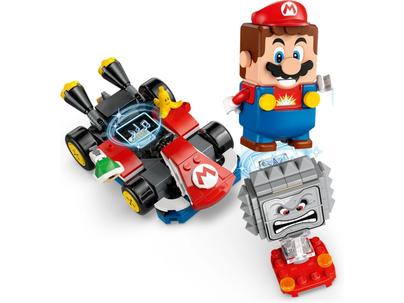 LEGO Super Mario - Mario Kart™ - Interaktívny LEGO Mario™ a štandardná motokára