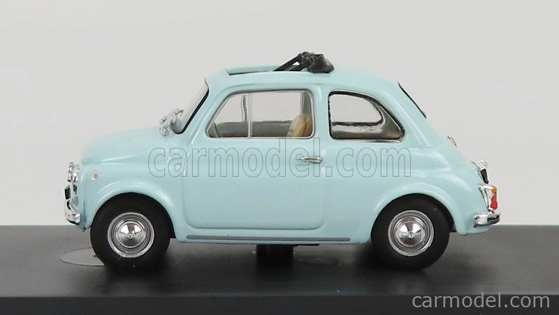 Brumm Fiat 500f Tetto Aperto - Otvorené 1965 1:43 Azzurro Acquamarina