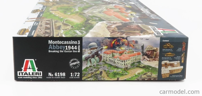 Italeri Príslušenstvo Montecassino Abbey 1944 1:72 /