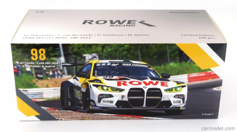 Minichamps BMW 4-series M4 Gt3 Team Rowe Racing N 98 1:18