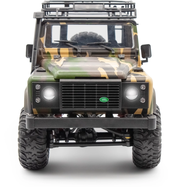 RC auto Land Rover Trail 1/12 RTR 4WD, kamufláž + náhradní baterie