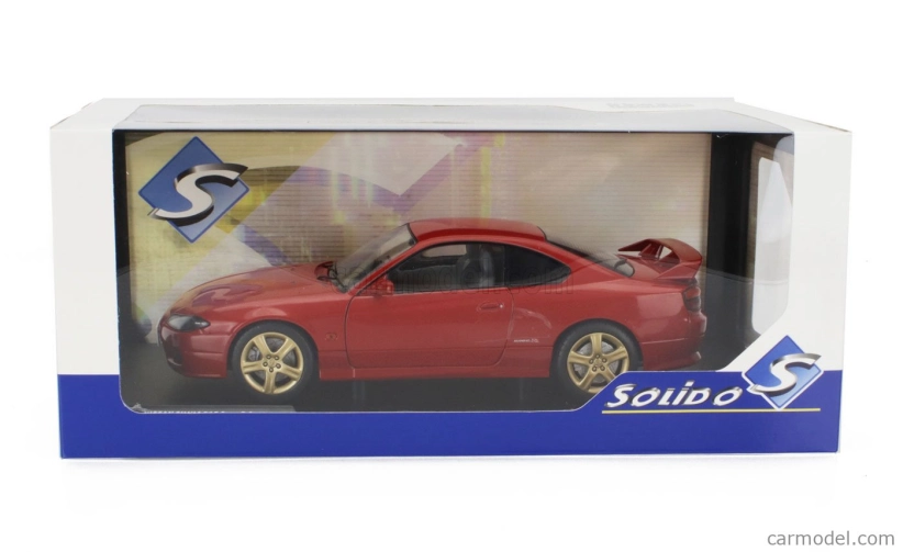 Solido Nissan Silvia (s15) Coupe Spec-r Aero 1999 1:18 Red