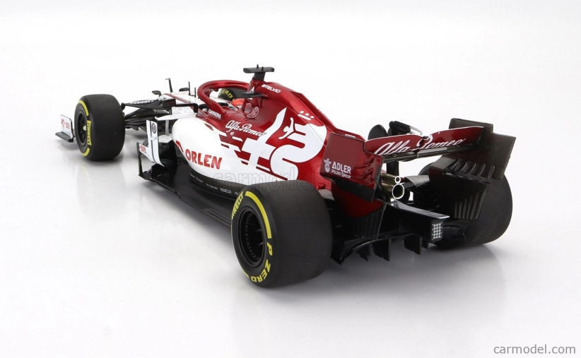 Minichamps Alfa romeo F1  C39 Team Racing Orlen N 7 Austrian Gp 2020 Kimi Raikkonen 1:18 Bílá Červená Met
