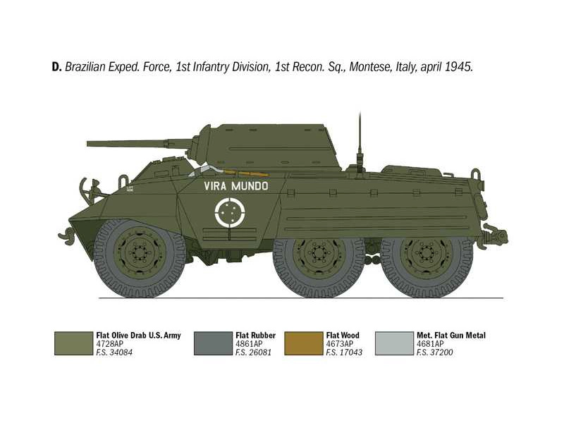 Italeri M-8 Greyhound (1:35)