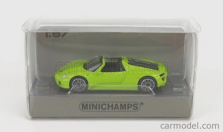 Minichamps Porsche 918 Spyder 2013 1:87 Žlutá