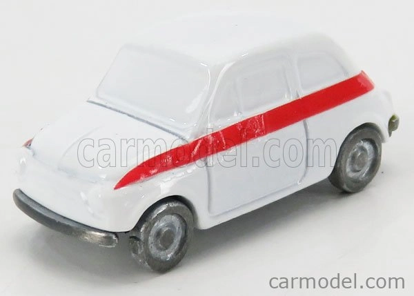 Officina-942 Fiat 500 Sport 1958 1:76 bielo-červená