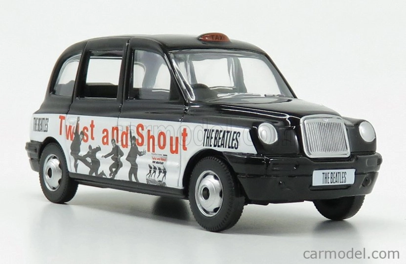 Corgi Austin London Taxi Lti Tx4 2007 - The Beatles - Twist And Shout 1:36 Černá Bílá