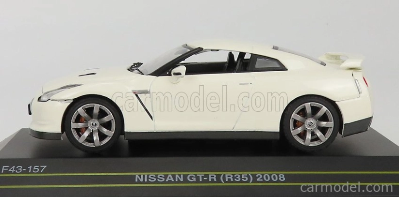 First43-models Nissan Gt-r (r35) Coupe 2008 1:43 Biela