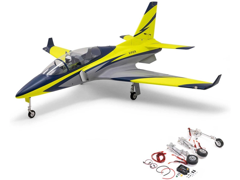 Hangar 9 Viper 2.1m 100N Turbine Jet ARF, zatahovací podvozek