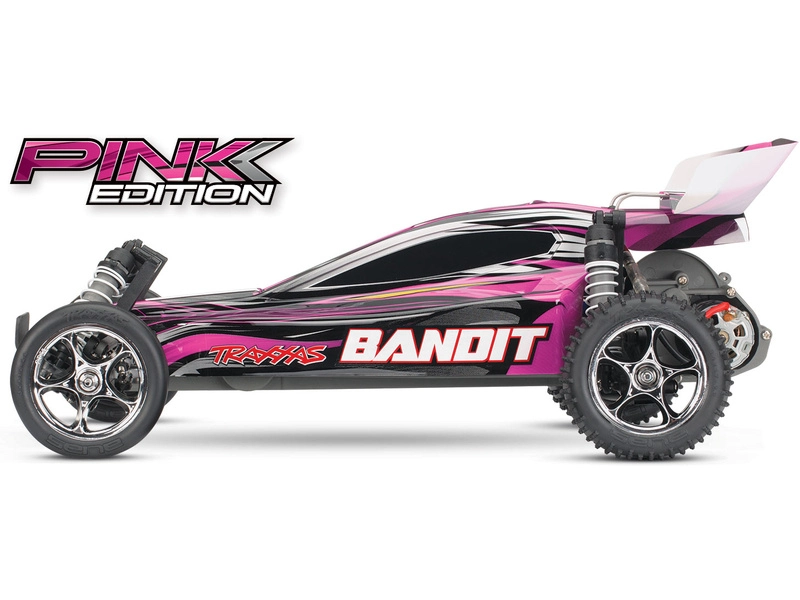 RC auto Traxxas Bandit 1:10 RTR, červenočierna