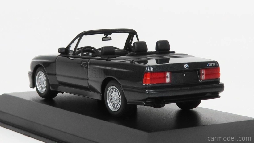 Minichamps BMW radu 3 M3 Cabriolet (e30) 1988 1:43 Black Met