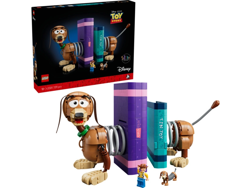 LEGO Disney - Knižní zarážky: Slinky z filmu Toy Story