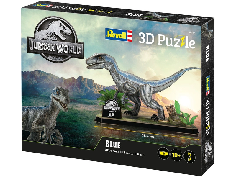Revell 3D Puzzle – Jurassic World – Blue