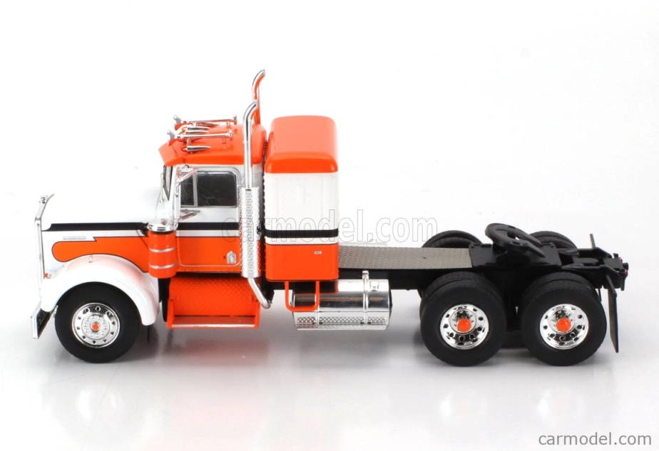 Ixo-models Kenworth W925 Tractor Truck 3-assi 1970 1:43 oranžová biela