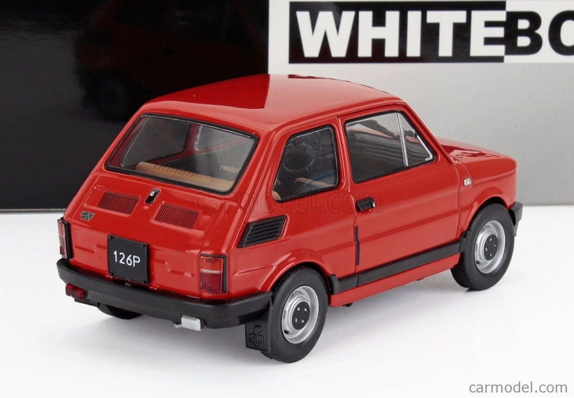 Whitebox Fiat 126p 1985 1:24 Red