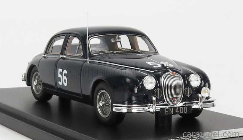 Modely v mierke Matrix Jaguar Mkii 3.4 Litre N 56 Winner Brand Hatch Saloon Car Race 1957 1:43 Black