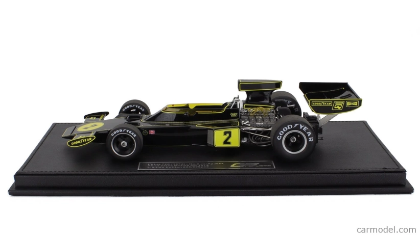 Gp-replicas Lotus F1  72e Team Lotus Jps N 2 3rd British Gp 1974 Jacky Ickx 1:18 Černé Zlato