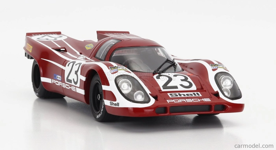 Werk83 Porsche 917k 4.9l Team Salzburg N 23 Winner 24h Le Mans 1970 Hans Herrmann - Richard Attwood 1:18 Červená Bílá