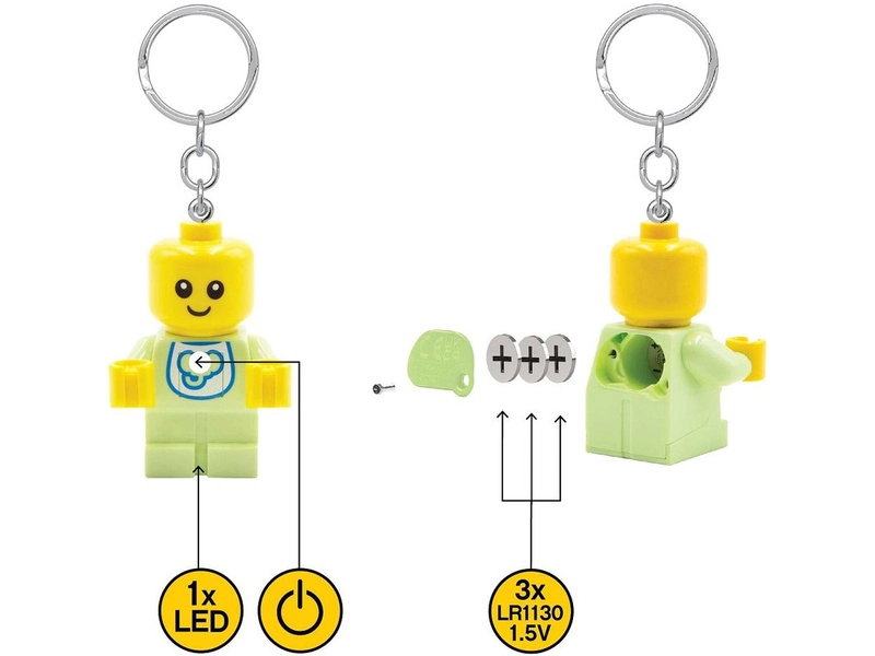 LEGO svietiaca kľúčenka – Baby