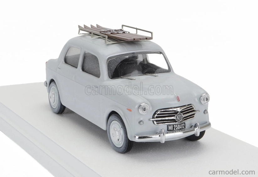 Rio-models Fiat 1100 Vacanze Invernali - Zimná dovolenka 1957 1:43 Sivá