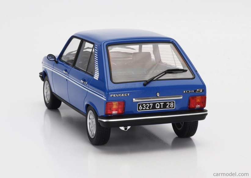 Norev Peugeot 104 S 1981 1:18 Ibis Blue