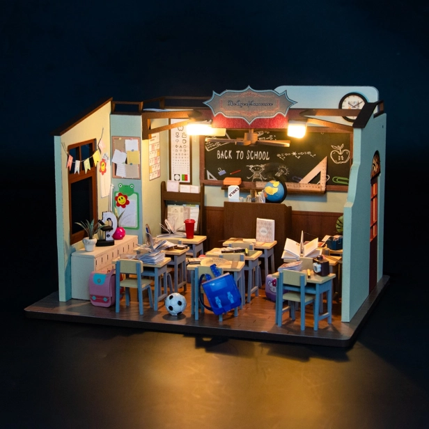 2Kids Toys Miniatúrny domček Školská trieda