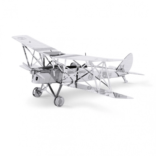 Oceľová stavebnica DH82 Tiger Moth