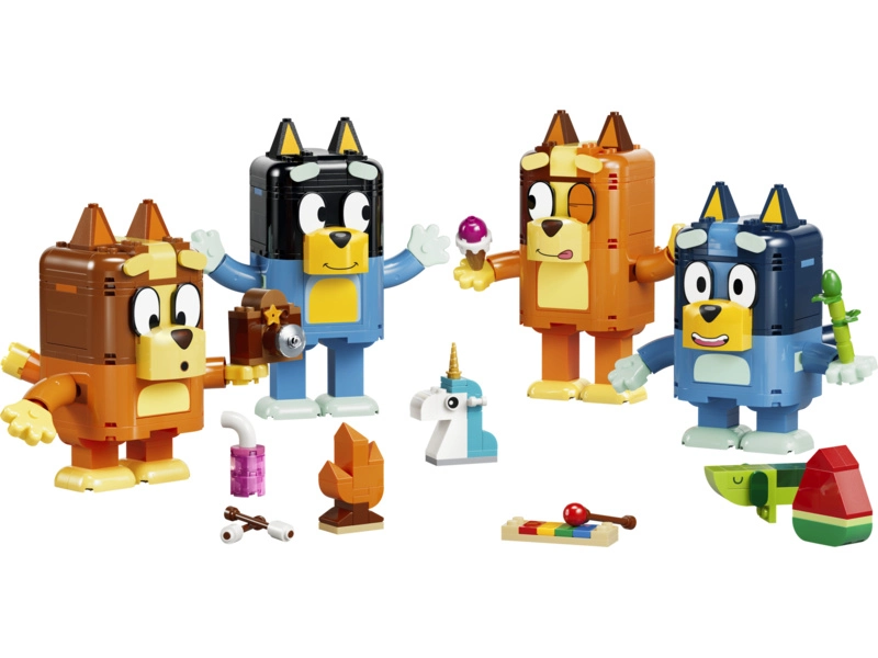 LEGO Bluey - Bluey a jej rodinka z kociek