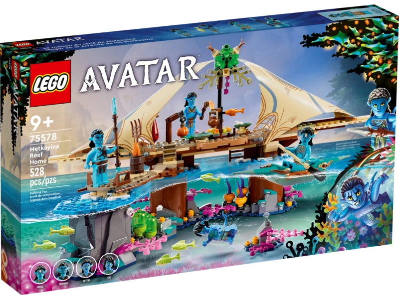 LEGO Avatar - Dům kmene Metkayina na útesu