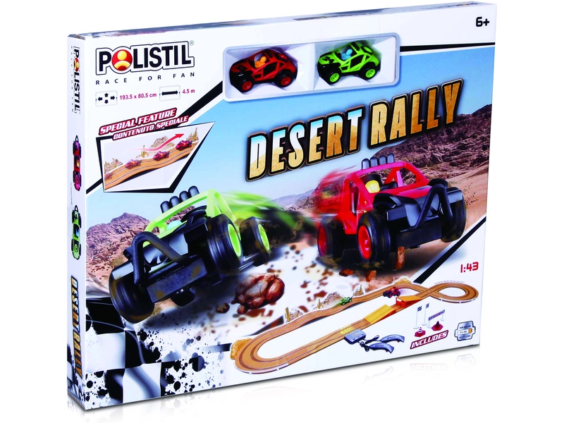 Polistil autodráha 1:43 Desert Rally