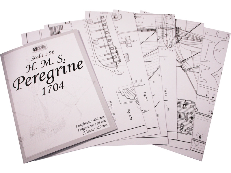 COREL H.M.S. Peregrine 1749 1:96 kit