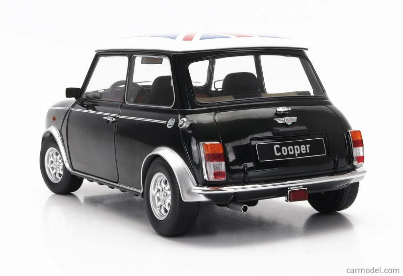 Mini Cooper Lhd 1992 s Union Jack 1:12 zelená biela