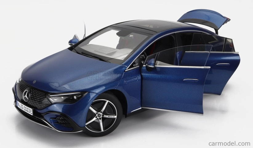 Nzg Mercedes benz Eqe (v295) 2022 1:18 Spektrální Modrá Met