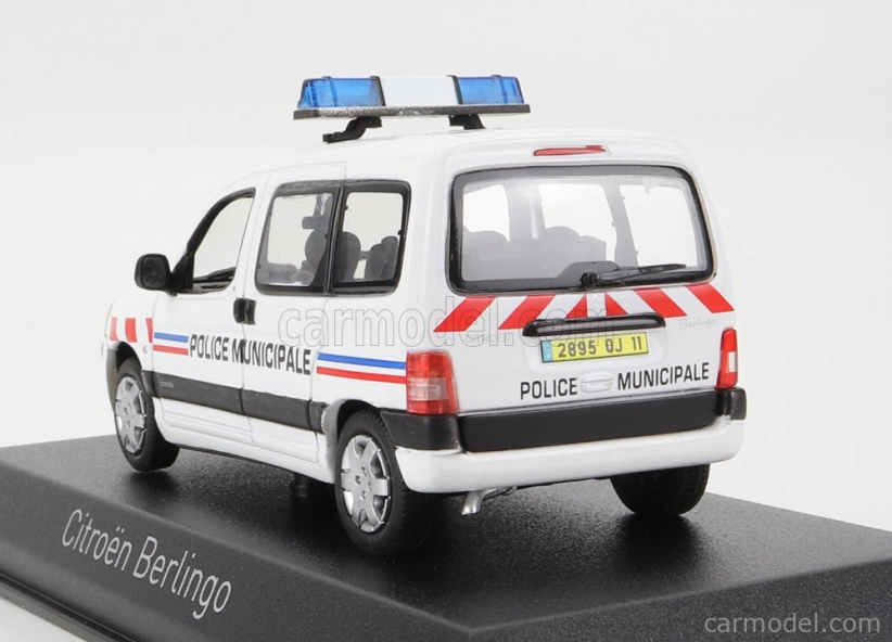 Norev Citroen Berlingo Police Municipale 2004 1:43 Biela