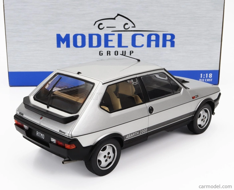 Mcg Fiat Ritmo Abarth 125tc 1980 1:18 Strieborný