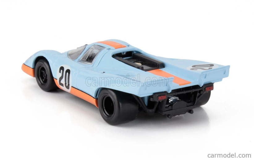 Norev Porsche 917k 4.5l Team John Wyer Automotive Engineering Ltd Gulf N 20 24h Le Mans 1970 Jo Siffert - Brian Redmann 1:43 Svetlo modrá oranžová