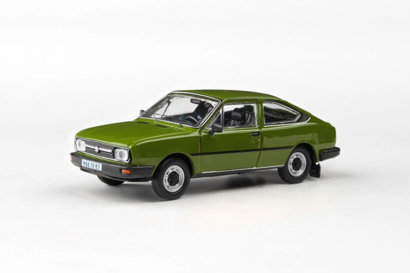 Abrex Škoda Garde (1982) 1:43 - zelená olivová