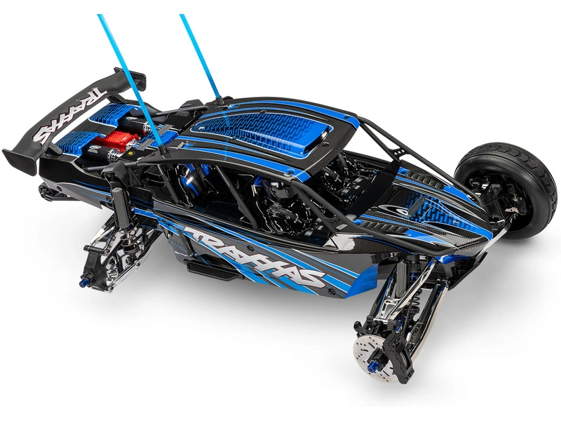 RC auto Traxxas Funco 1:6 RTR, modré