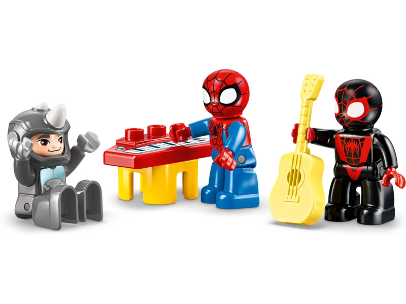 LEGO DUPLO - Spideyho tým a pavoučí základna