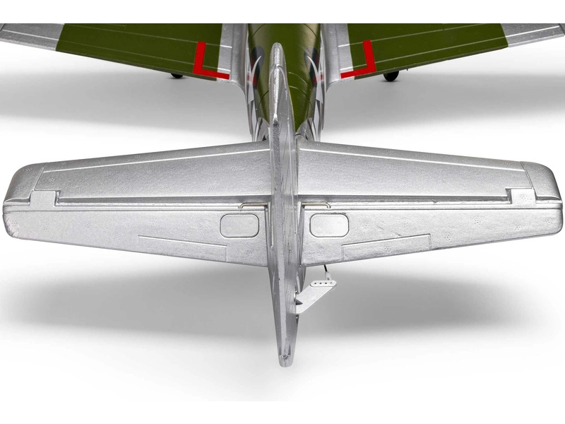 RC letadlo E-flite P-51D Mustang 1.0m AS3X+ SAFE Select BNF Basic