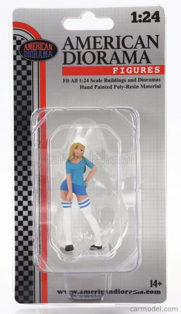 American diorama Figures Cosplay Girl 3 1:24 2 Tóny Modré
